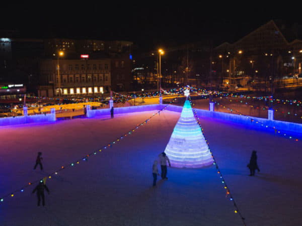 Ледовый каток Alpen Gold посетило более 50 000 гостей