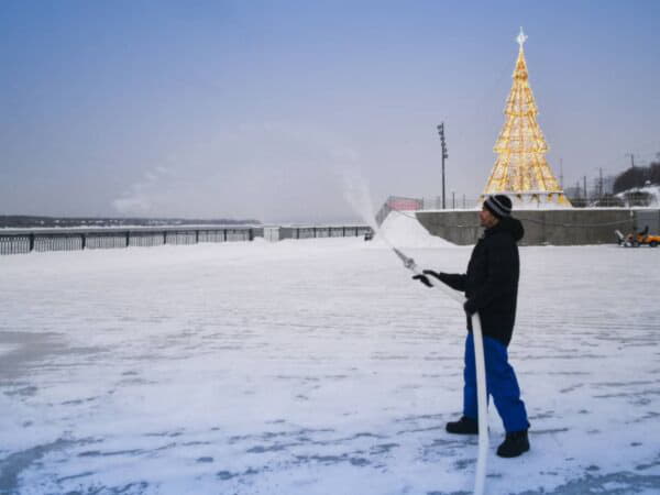 Новый каток на набережной в Перми откроется 25 декабря