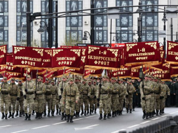 5 и 7 мая на Октябрьской площади в Перми пройдут репетиции Парада Победы