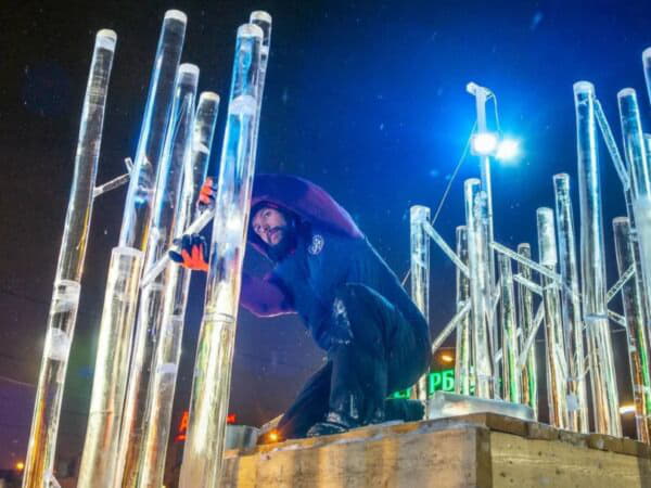 «Зимние» скульпторы первыми поздравят Пермь с 300-летием