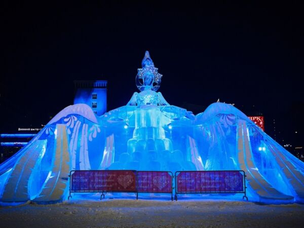 Ледовый городок «Лукоморье» в ближайшие выходные будет закрыт для посещения