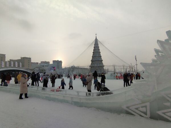 Ледовый городок «Лукоморье» в эти выходные, 3-4 февраля, будет открыт