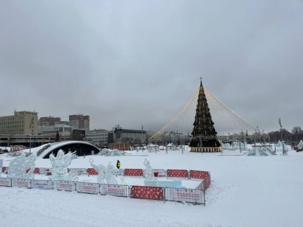 Городок на эспланаде в эти выходные будет работать в ограниченном режиме