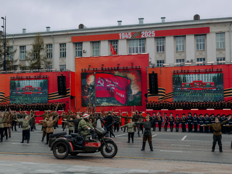 Театрализованный пролог к торжественному прохождению войск Пермского гарнизона