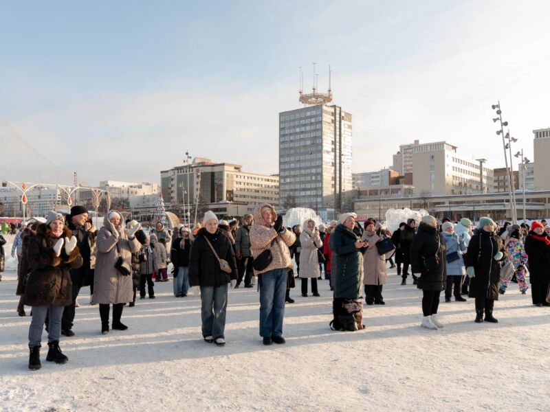 «Рождественские гуляния» на эспланаде