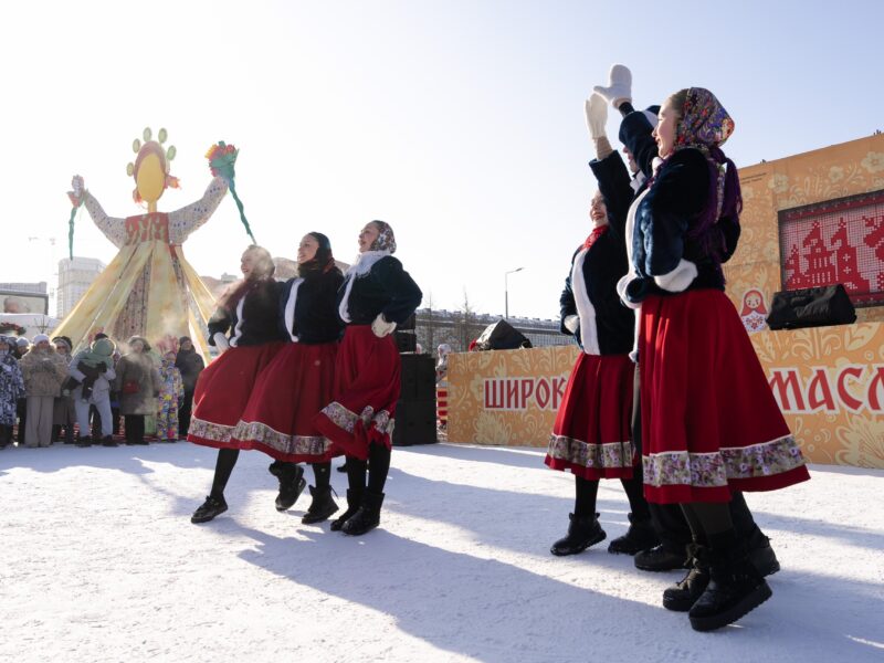 Масленичные гуляния на эспланаде