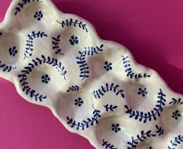 Мастер-класс «Творим к Пасхе: керамическая подставка»