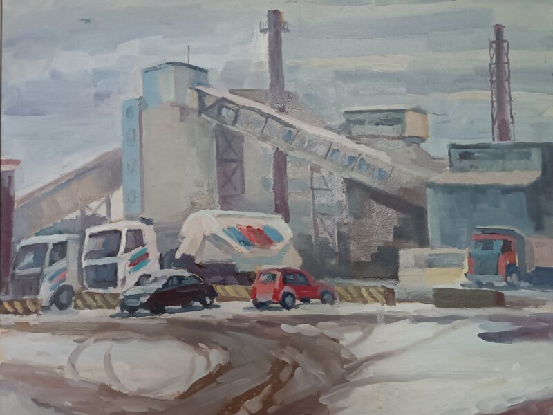 Индустриальная выставка в Пермской арт-резиденции