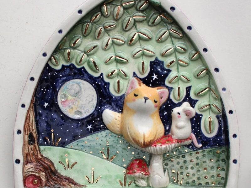 Детский мастер-класс «Глиняная сказка: создаём панно со своим сюжетом»